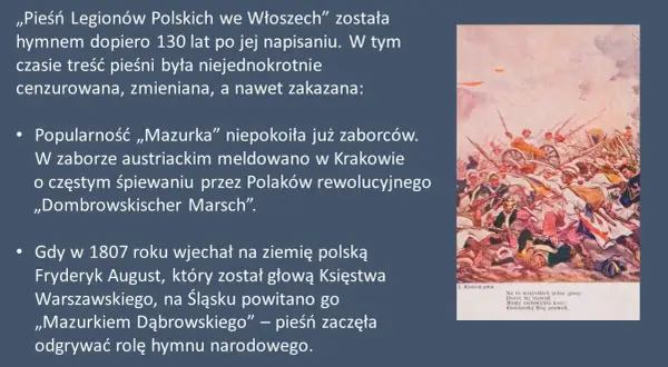 W którym roku mazurek dąbrowskiego został hymnem polski? Poznaj historię!