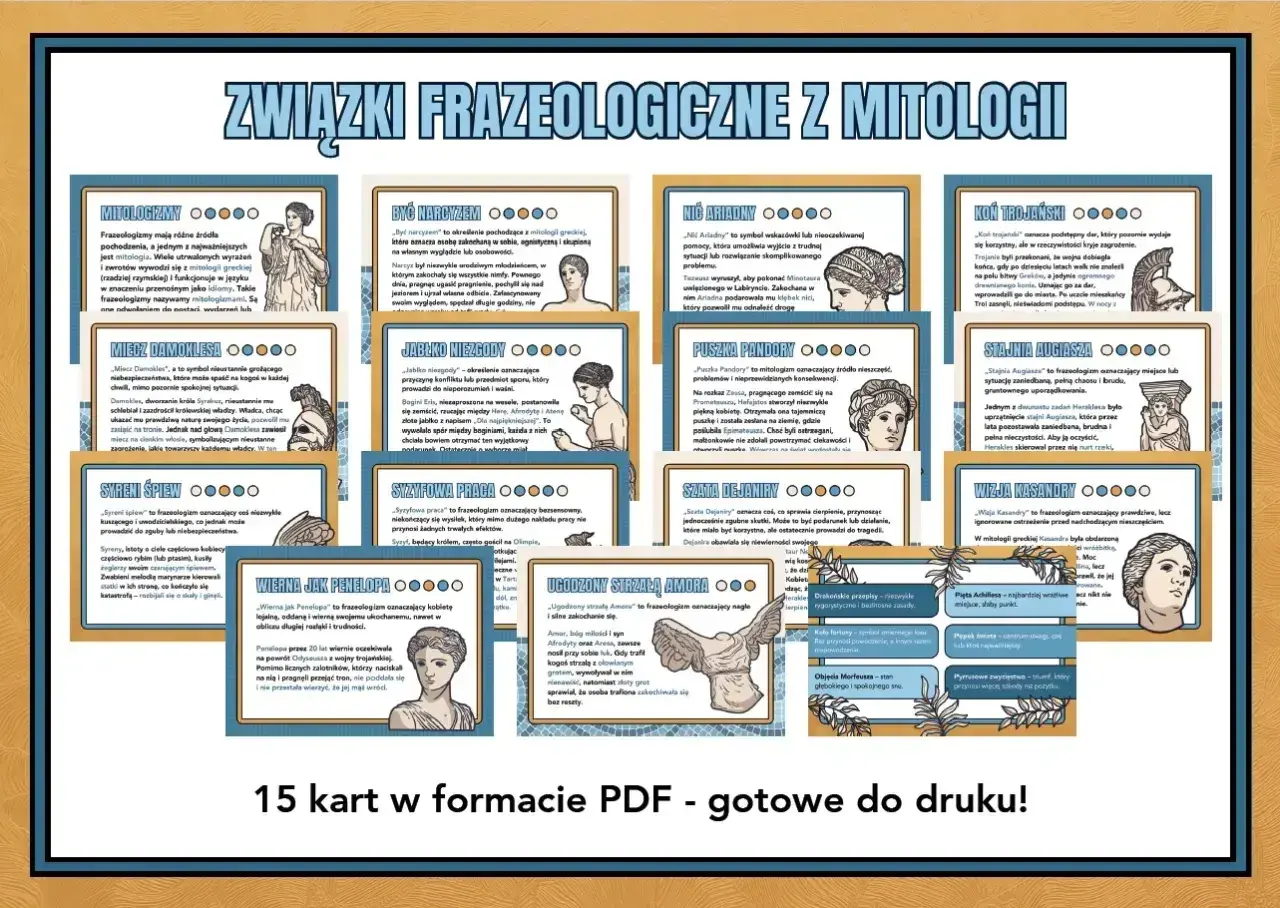 Mit o Syzyfie, jako przykład mitologizmu, ilustruje bezsensowny, niekończący się wysiłek.
